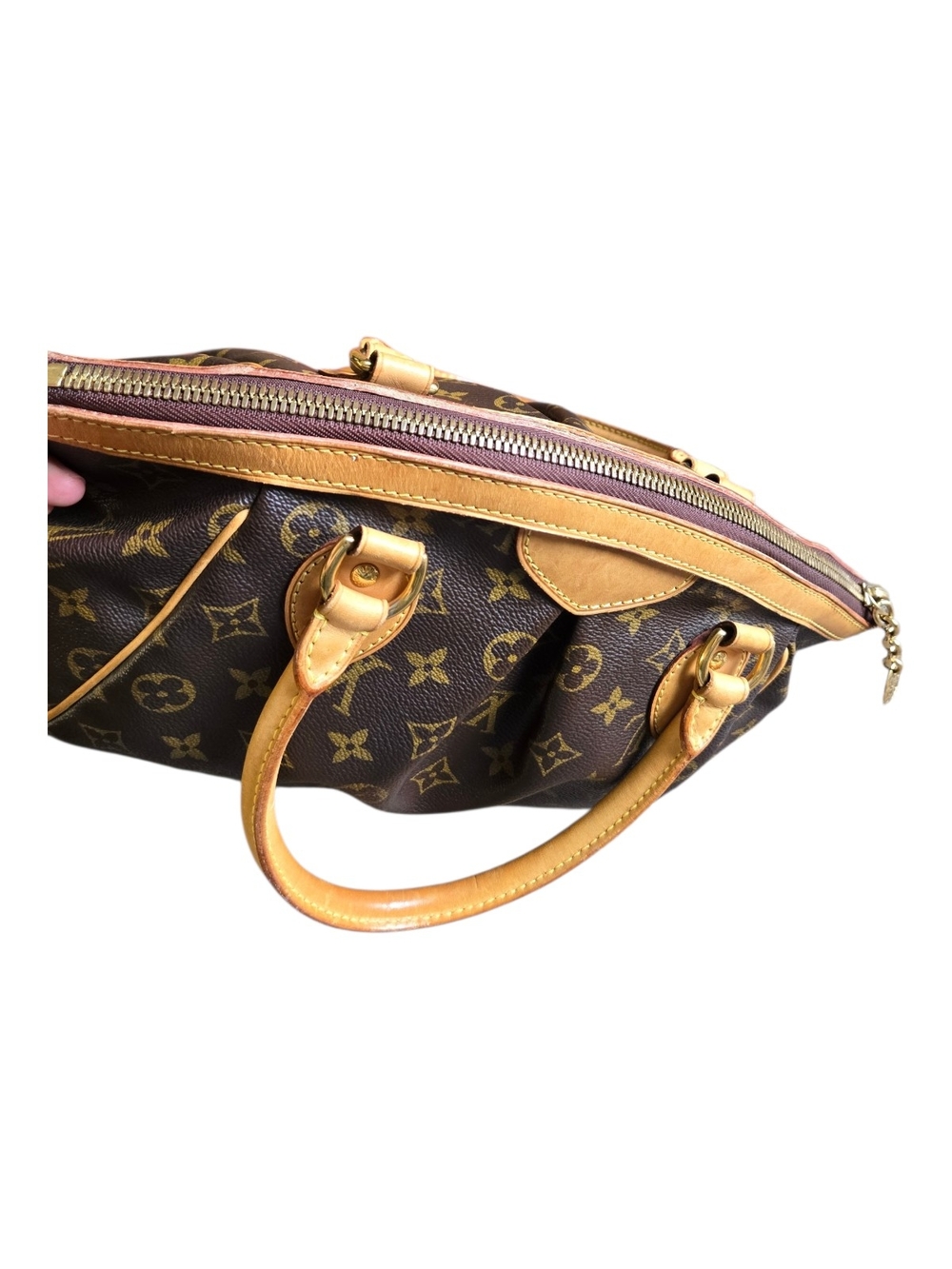 Louis Vuitton Monogram Shoulder Bag - Brown and Tan - Picture 9 of 14